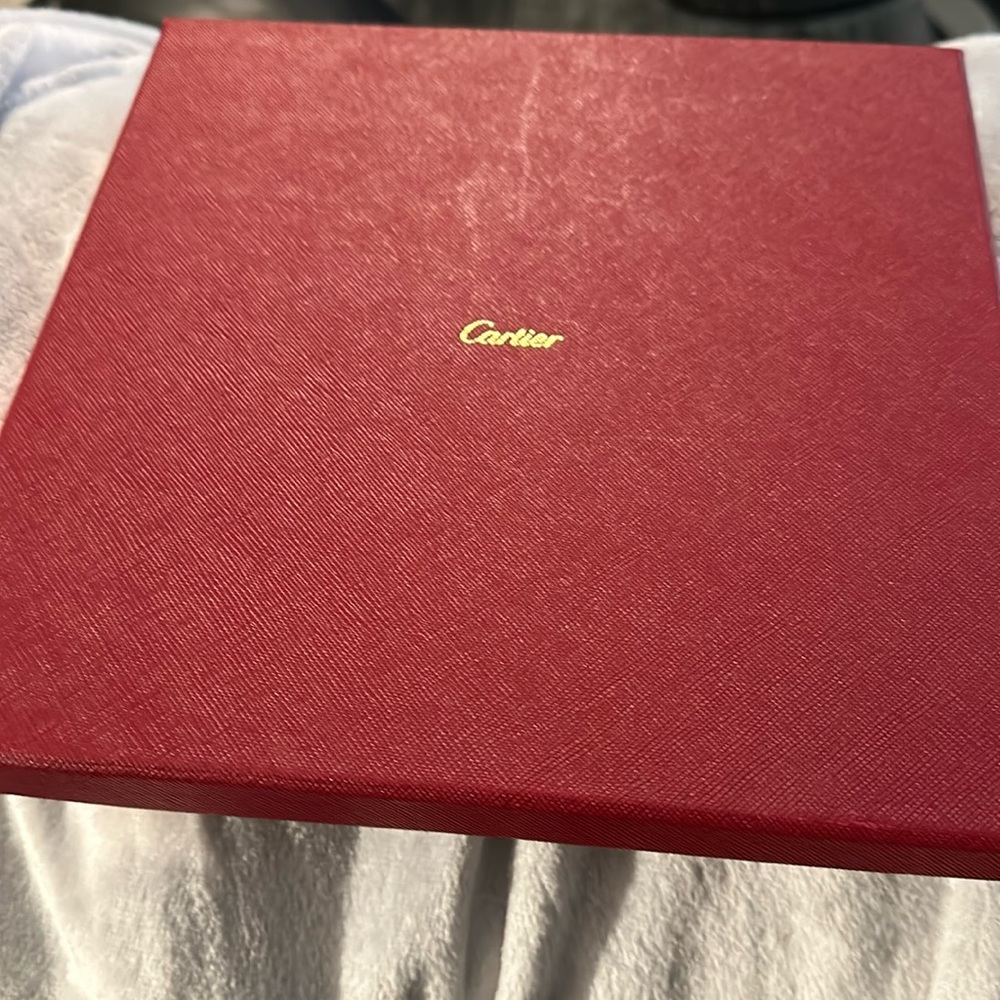 - Cartier scarf  brand new with box